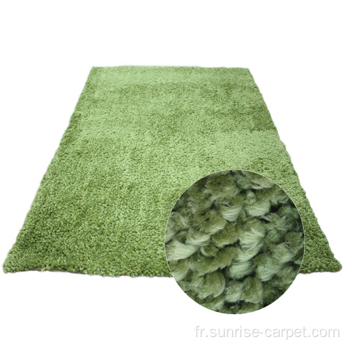 Fils de polyester Shaggy tapis épais